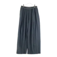 Acne Studios (アクネ ストゥディオズ) LOGO TAPE TROUSERS ロゴテープトラウザーズ イージーワイドパンツ グレー FN-MN-TROU001028のサムネイル