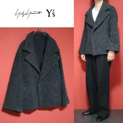 Y's Yohji Yamamoto ヨウジヤマモト パイル生地 デザインコート