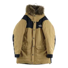 THE NORTH FACE (ザノースフェイス) MOUNTAIN DOWN COAT マウンテンダウンコート ジップアップダウンジャケット ベージュ ND91935