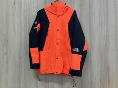 Supreme シュプリーム THE NORTH FACE ザノースフェイス マウンテンパーカー 16FW TNF mountain light JKT Lサイズ オレンジ