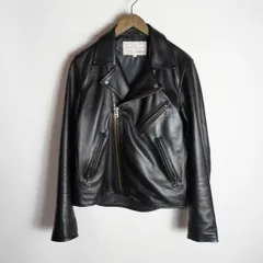 美品 正規 AVIREX SHEEP DOUBLE RIDERS JACKET アヴィレックス シープ ダブル ライダース ジャケット 羊革 783-9250033 黒 M 本物 1139Q★2