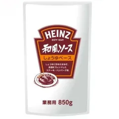ハインツ 和風ソース 850g 業務用のサムネイル