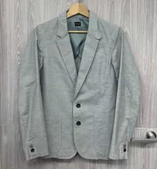 Paul Smith JEANS/ポールスミス ジーンズ PJ-BG-40168 テーラードジャケット ネップ2ボタン ブルー Sサイズ