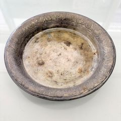 一点物、レア、濱中史朗作、金彩、銀彩、円形皿 - メルカリ