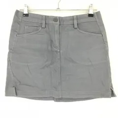 アディダス ミニスカート インナーパンツ付き ライトグレー ADICROSS 2019年モデルロゴ刺?  レディース M ゴルフウェア adidas