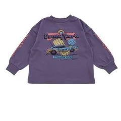 《新品》レーシングカープリントロンT  80～120㎝ Ocean&Ground  子供服 長袖Tシャツ 4646002のサムネイル