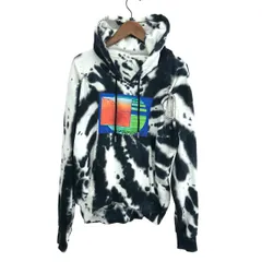 DIESEL ディーゼル OLVERANCE プルオーバー パーカー サイズ:XS  ホワイト  メンズ タイダイ　240001132489