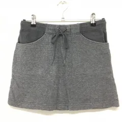 【美品】アンタイトル スカート グレー スウェット レディース M ゴルフウェア UNTITLED