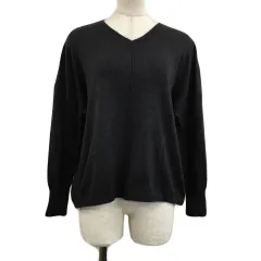 チャオパニック ティピー CIAOPANIC TYPY ニット セーター プルオーバー Vネック 長袖 ONE グレー