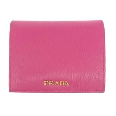 極美品✨️ PRADA サフィアーノレザー 二つ折り財布 ピンク - メルカリ
