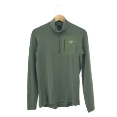 ARCTERYX アークテリクス ハーフジップ長袖カットソー サイズ:S     カーキ メンズ / 240001159171のサムネイル