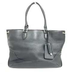 PELLE MORBIDA ペッレモルビダ トートバッグ  レザー    ネイビー ユニセックス / 240001175852のサムネイル