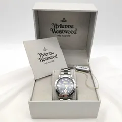 【330】Vivienne Westwood 腕時計 ヴィヴィアンウエストウッド ヴィヴィアン クォーツ VV152NVSL JCUI シルバー　箱