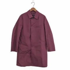 未使用品 MACKINTOSH PHILOSOPHY マッキントッシュフィロソフィー  ステンカラーコート サイズ38  ボルドー  レディース 　241011004247
