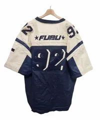 FUBU フブ オールレザー フットボールシャツ 92 ナンバリングのサムネイル