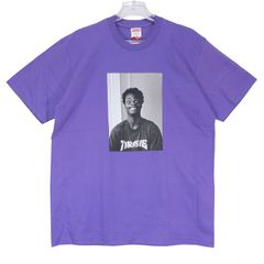 新品 SUPREME シュプリーム x THRASHER スラッシャー 24AW HAROLD TEE ハロルド ハンター Tシャツ パープル 紫 ショートスリーブ カットソー 半袖 サイズM Marz