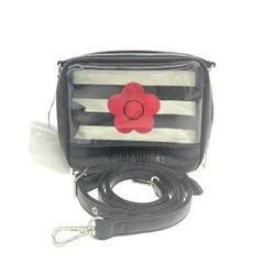 MARY QUANT マリークワント ショルダーバッグ  PVC    ブラック レディース / 240001190136