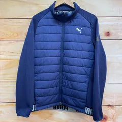 PUMA プーマ ゴルフウェア ダウンジャケット ブルゾン　XL