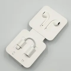 【24時間以内発送･未使用品✨️】Apple アップル 純正 有線イヤホン&変換アダプターセット