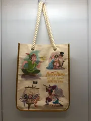 Disney　ディズニー　ファンタジースプリングス　ピーターパン　トートバッグ