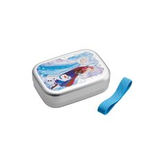 [신품] 스케이터(Skater) 도시락 상자 알루미늄 런치 박스 어린이용 370ml 보온고 대응 런치 벨트 첨부 일본제 디즈니 아나운서와 눈의 여왕 25 소녀 ALB5NV-A 1