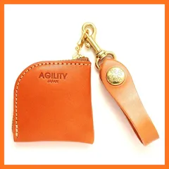 【新品】 アジリティアッファ(AGILITY affa)『アルジャンSS』コインケース 小銭入れ L字ファスナー 小さい メンズ レディース コンパクト ミニ ベルトループ 本革 0