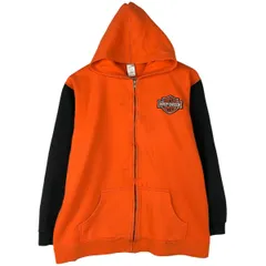 古着 ハーレーダビッドソン Harley-Davidson スウェットフルジップパーカー レディースXL相当/eaa610642