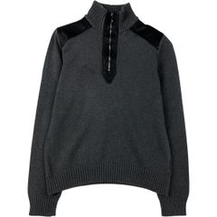 Burberry London 肩ボタン ノバチェック ウールニット 黒 M - メルカリ