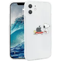 スヌーピー iPhone 16 用 クリアソフトケース スマホケース カバー ペイント 対応 アイフォン16 0