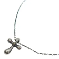 TIFFANY & Co. (ティファニー) スモールクロス ネックレス ペンダント チェーン シルバー SV925 2.6g