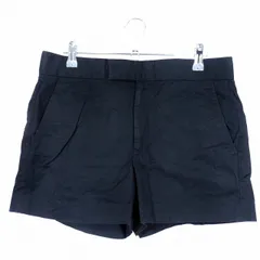 ポロ ラルフローレン POLO RALPH LAUREN ショーパン パンツ ショート ジップフライ コットン 無地 6 黒 ブラック ボトムス