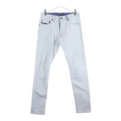 DIESEL (ディーゼル) SLIM-CARROT スリム キャロット デニムパンツ ジーンズ ホワイト