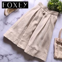 近年美品✨フォクシーニューヨーク フレアスカート フリル 38 - メルカリ