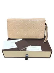 【鑑定済み未使用品】LOUIS VUITTON ルイ・ヴィトン モノグラム・アンプラントライン ジッピー・ウォレット M69034 レディース 長財布
