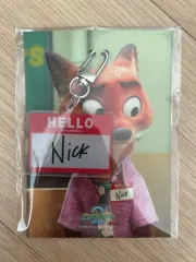 MEGABOX 韓国映画館 ズートピア2 6週目 特典 ニック アクリル キーホルダー