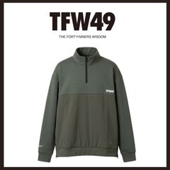 早い者勝ち✨】新品 TFW49 メンズ コンビネーションフーディ XL 紺系