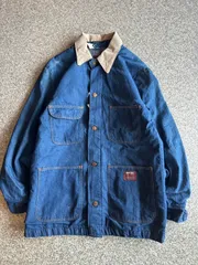 80s Wrangler 裏地ブランケット デニムカバーオール