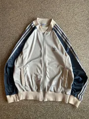 80年代前半 80s adidas ATP 希少 大きめ トラックジャケット ジャージ USA製 高配色