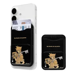 【新品】 [iface] キングダム ハーツ MagSynq カードウォレット ディズニーキャラクター (ソラ)【 カードケース スリム ウォレット カード2枚収納 MagSafe対応 磁気・電波防止シート内蔵 スキミング防止 ミニポケット 付き 】