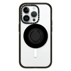 【在庫セール】CASETiFY Snappy スマホリング MagSafe対応 - Black