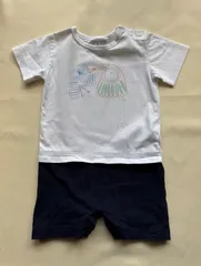 アニエスベー　半袖ロンパース　6mois/70cmのサムネイル