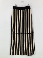 ADAM ET ROPE' アダムエロペ ロングスカート F ブラック