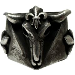 春銀 鬼頭リング ガゼット ルキ コラボ シルバーアクセ - メルカリ