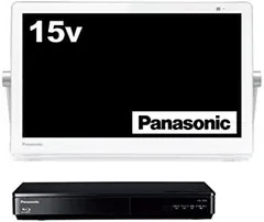 Panasonic ポータブルテレビ UN-15CTD8D UN-TD8S UN-15CTD8 ポータブルテレビ プライベート・ビエラ VIERA ブラック