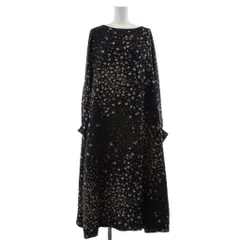 アースミュージック&エコロジー EARTH MUSIC & ECOLOGY ワンピース ロング  F マルチカラー 小花柄 ラウンドネック 長袖 /GG ■GY63