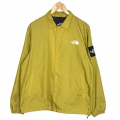 【倉吉店】 中古 THE NORTH FACE | ザ・ノースフェイス ナイロンジャケット The Coach Jacket コーチジャケット NP72130 イエロー サイズ：L 【92】