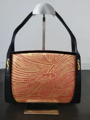 和装用バッグ ハンドバッグ　着物 小紋 訪問着 上品　和装小物　昭和レトロ　がま口