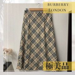 Burberry London Nova check long skirt - メルカリ