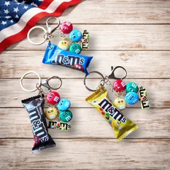 M&M'S キーホルダー　アメリカン雑貨　チョコレートキャラクター　モチーフのサムネイル