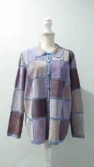 90’s Denim&Co. Suede Patchwork Jacket L